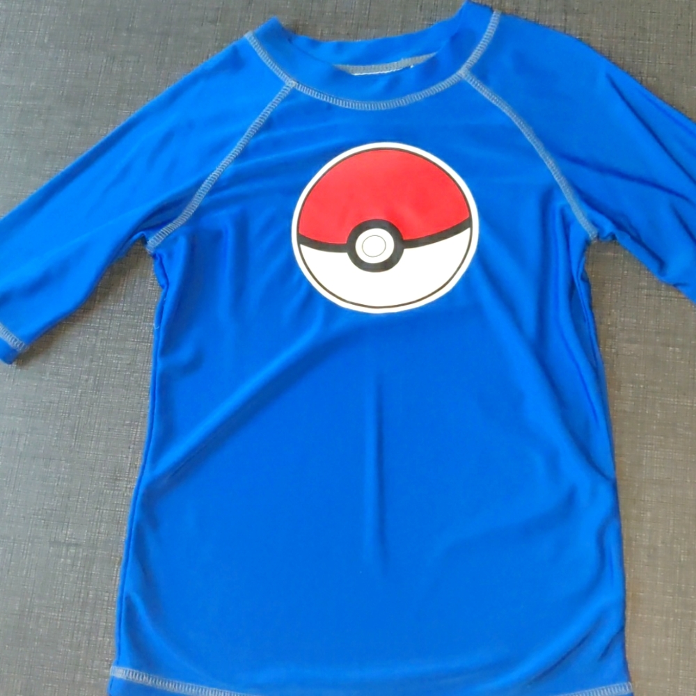 Pokemon Swimwear /Rush Guard for Boys